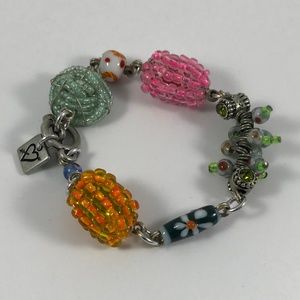 Vintage Jewelry - Vintage Lampwork Bracelet, Vintage Jewelry Vintage Jewelry - Vintage Lampwork Bracelet, Vintage Jewelry